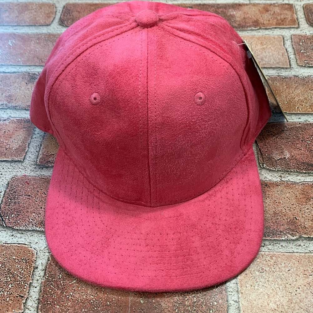 Pink baseball cap. Non branded.